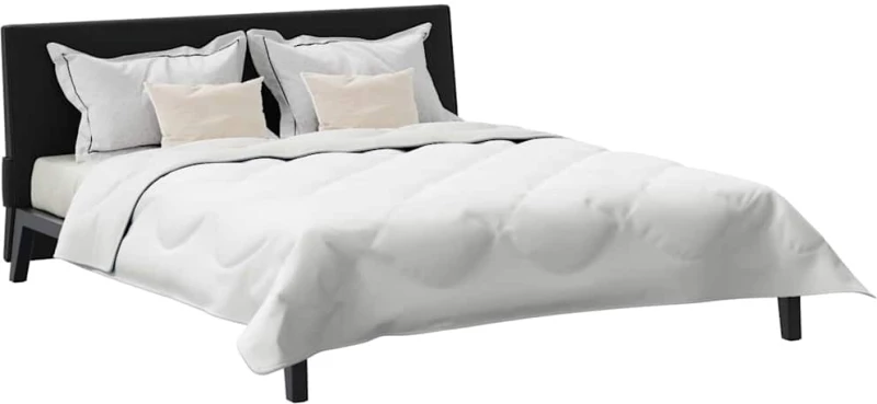 vidaXL Πάπλωμα Άλλο με μαξιλάρι 3 pcs Λευκό 260 x 220 εκ. Μικροΐνες