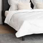 vidaXL Πάπλωμα Άλλο με μαξιλάρι 3 pcs Λευκό 260 x 220 εκ. Μικροΐνες