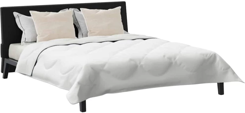 vidaXL Πάπλωμα με Μαξιλάρια Άλλο 3 pcs Λευκό 260 x 220 εκ. Μικροΐνες