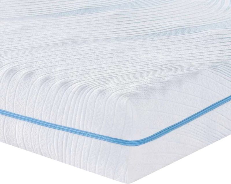 vidaXL Στρώμα Λευκό 90 x 200 cm Pěna