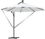 vidaXL Ομπρέλα Cantilever Banana Άμμος 294 x 294 x 248 cm