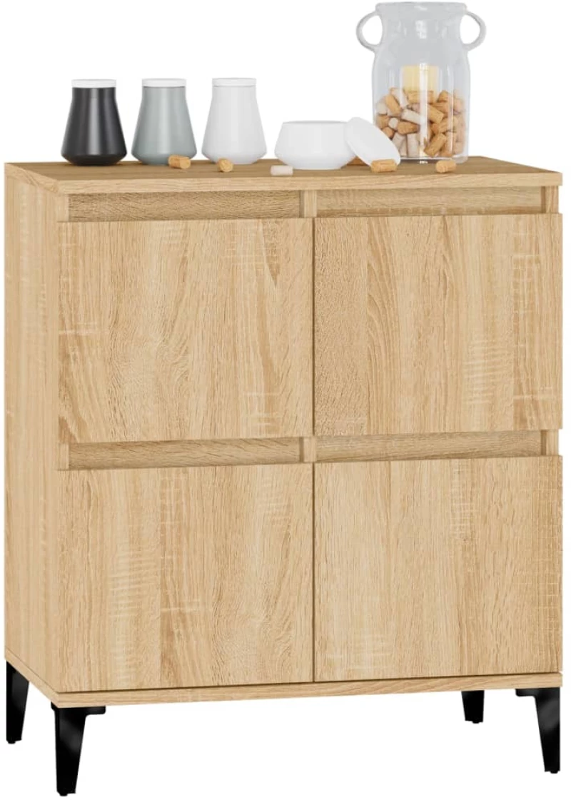 vidaXL Συρταριέρα Sonoma Δρυς 60x35x70 εκ. Επεξεργασμένο Ξύλο