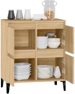 vidaXL Συρταριέρα Sonoma Δρυς 60x35x70 εκ. Επεξεργασμένο Ξύλο