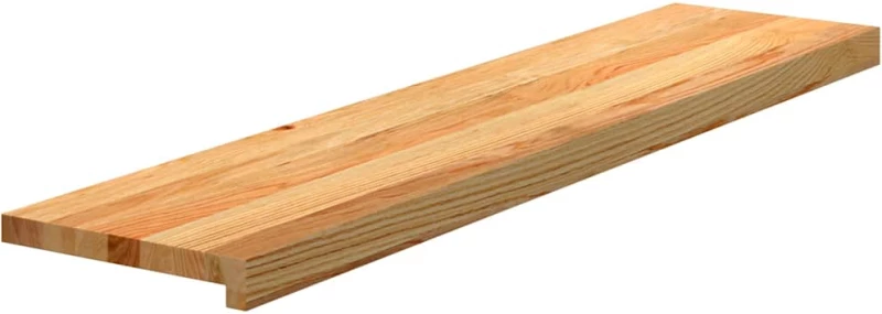 vidaXL Πατάκια Σκάλας 16 τεμ. Ανοιχτό Καφέ 110x25x2 cm Ξύλο Δρυός