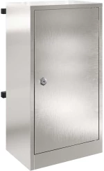 vidaXL γραμματοκιβώτιο Μαύρο 30 x 23 x 55 εκ. Ανοξείδωτο ατσάλι