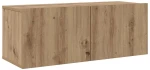 vidaXL Σετ επίπλου τηλεόρασης Επιτοίχιο 6 pcs artisan δρυς