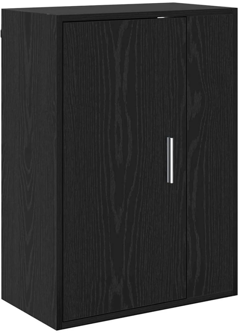 vidaXL Σετ 4 τεμαχίων για ντουλάπα τηλεόρασης 4 pcs Μαύρη δρυς
