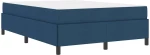 vidaXL Κρεβάτι με ελατήρια Μπλε και Μαύρο 160 x 200 cm