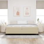 vidaXL Σκελετός Κρεβατιού Ανοιχτό γκρι 200 x 200 cm Βελούδο