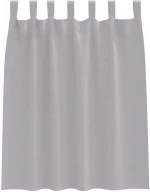 vidaXL Κουρτίνες 2 pcs Μεταλλικό Γκρι 140x140cm Πολυεστέρας