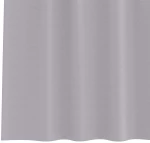vidaXL Κουρτίνες 2 pcs Μεταλλικό Γκρι 140x140cm Πολυεστέρας