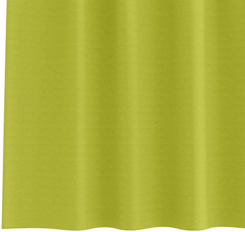vidaXL Κουρτίνες με κουρτίνες 2 pcs Λαχανί 175x140εκ. Πολυεστέρας