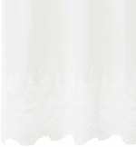 vidaXL Κουρτίνες με κουρτίνες Λευκό 750 x 140 εκ. Πολυεστέρας