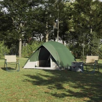 vidaXL Σκηνή Camping Πράσινο 275 x 230 x 140 εκ. Πολυεστέρας