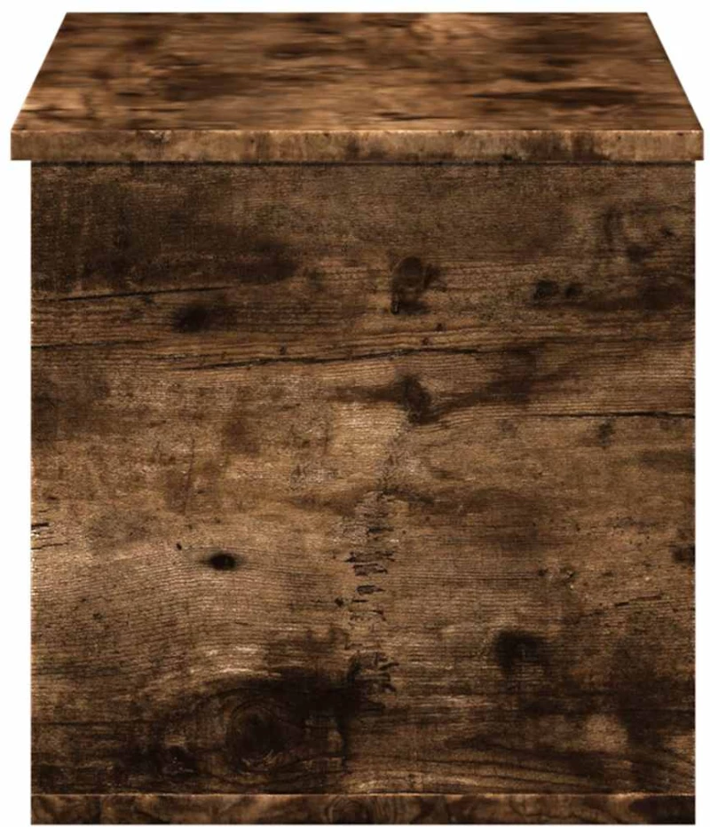 vidaXL Κουτί Αποθήκευσης Καπνιστή Δρυς 90x35x35 εκ. Επεξεργασμένο Ξύλο