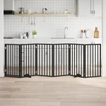 vidaXL Διαχωριστικό Σκύλων/Πόρτα Πτυσσόμενο 6 Πάνελ 300εκ. Ξύλο Λεύκας