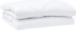 vidaXL Παπλωμα με Μαξιλάρια Argyle 3 pcs Λευκό 200 x 220 cm Μικροΐνες
