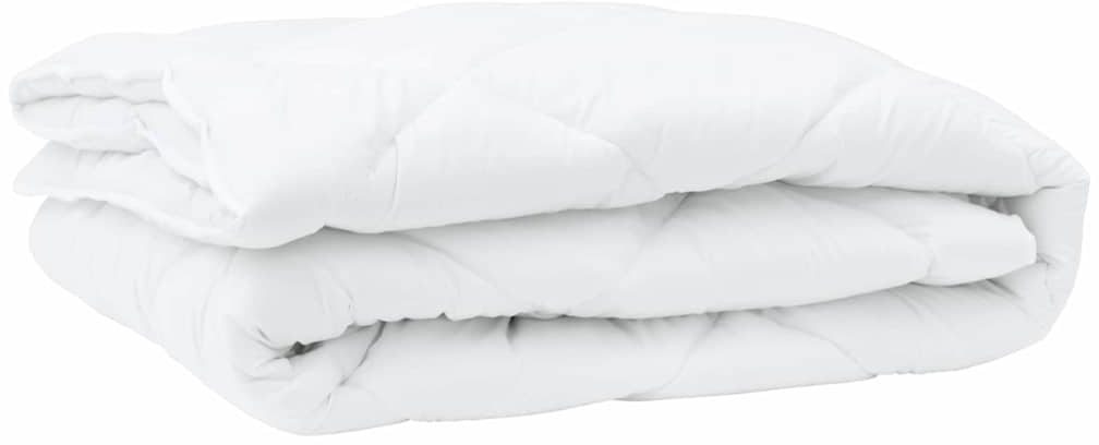 vidaXL Παπλωμα με Μαξιλάρια Argyle 3 pcs Λευκό 240 x 200 cm Μικροΐνες