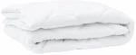 vidaXL Παπλωμα με Μαξιλάρια Argyle 3 pcs Λευκό 200 x 220 cm Μικροΐνες
