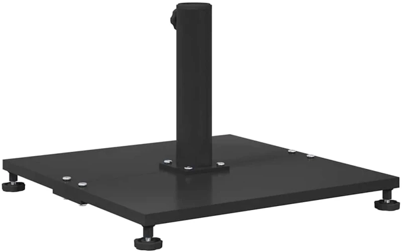 vidaXL Εξωτερική βάση ομπρέλας Μαύρο 45 x 45 x 31 εκ. Ατσάλι