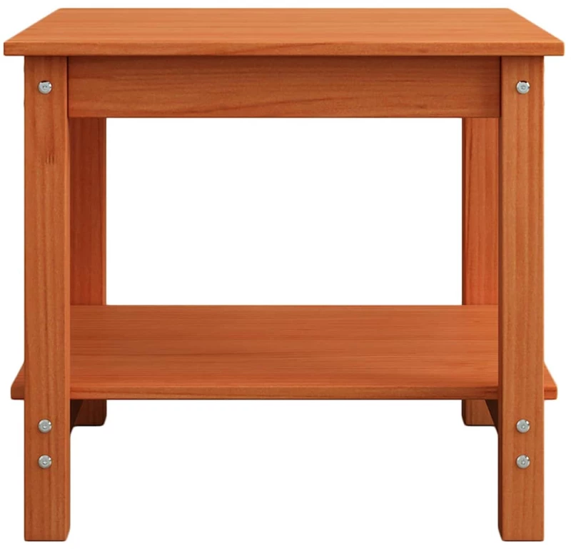 vidaXL Τραπεζάκι σαλονιού Καφέ κεριού 50 x 50 x 45 cm