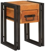 vidaXL Βοηθητικό τραπεζάκι με συρτάρι Άλλο 30 x 30 x 40 cm