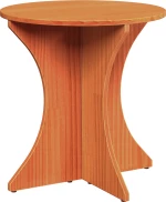 vidaXL Τραπεζάκι σαλονιού 2 pcs Καφέ κεριού 46 x 46 x 47 εκ.