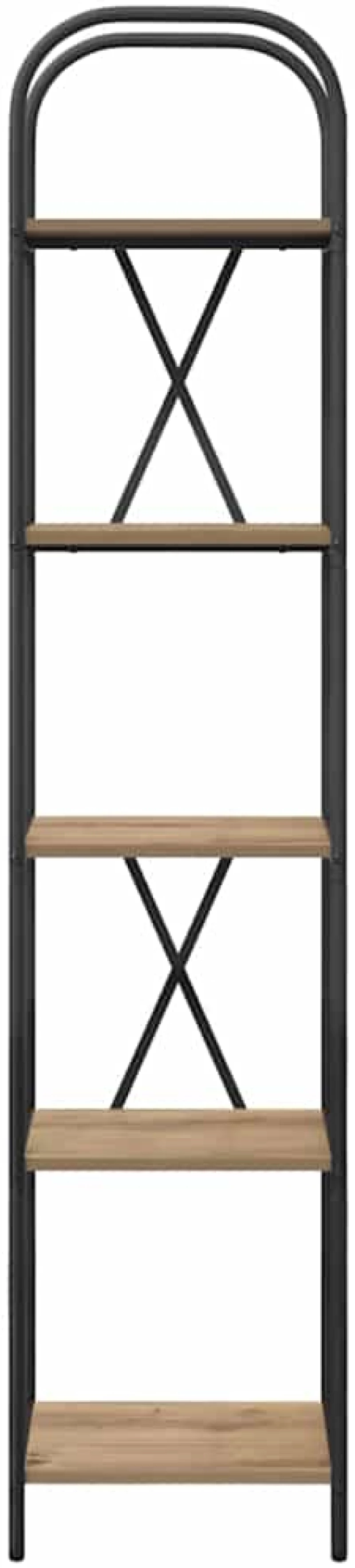vidaXL Ράφι Βιβλίων artisan δρυς 40 x 30 x 183 εκ Επεξεργασμένο ξύλο