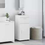 vidaXL Ντουλάπι Μπάνιου TULUM Γυαλιστερό λευκό 37 x 31.5 x 82 εκ