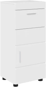vidaXL Ντουλάπι Μπάνιου TULUM Γυαλιστερό λευκό 37 x 31.5 x 82 εκ