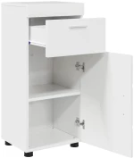 vidaXL Ντουλάπι Μπάνιου TULUM Γυαλιστερό λευκό 37 x 31.5 x 82 εκ