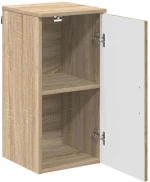 vidaXL Ντουλάπι Μπάνιου με αποθήκευση Sonoma Δρυς 30 x 31,5 x 61 εκ