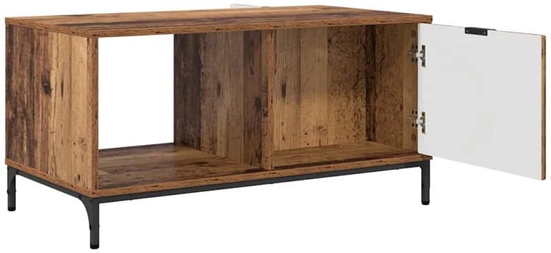 vidaXL Τραπεζάκι σαλονιού Παλαιό ξύλο 90 x 49 x 46 εκ.