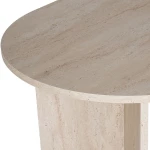 Τραπέζι Sablin Megapap χρώμα travertine 180x89,5x75εκ.
