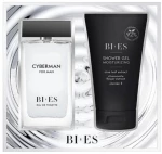Bi-Es Cyberman Gift Set For Men Eau De Toilette 90ml & Shower Gel 150ml