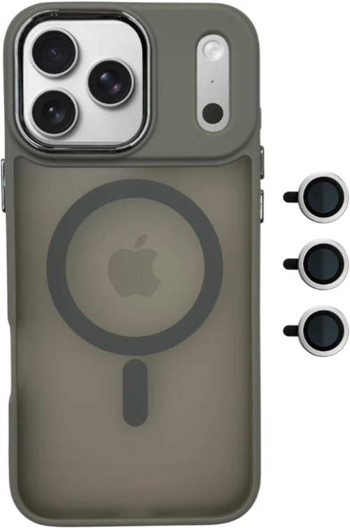 Θήκη MagSafe Magnetic για Apple iPhone 17 Pro Max - Γκρι