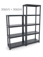 Ραφιέρα πλαστική QBlack 3060S/5