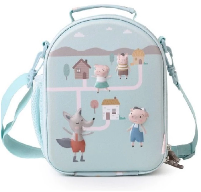 Tutete Ισοθερμική Τσάντα Παιδική 3D 3 Little Pigs