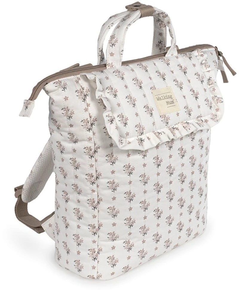 Walking Mum Τσάντα Αλλαξιέρα Backpack Botton Flowers