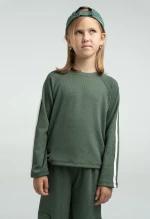 Εβίτα Fashion Σετ Παντελόνα , Χακί