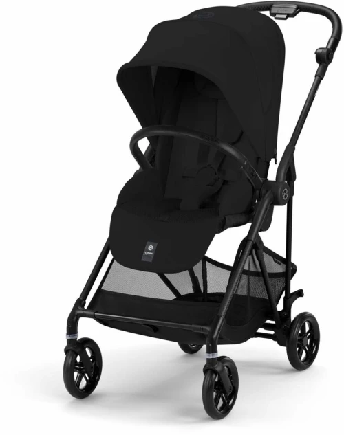 Cybex Καρότσι Melio Carbon, Magic Black