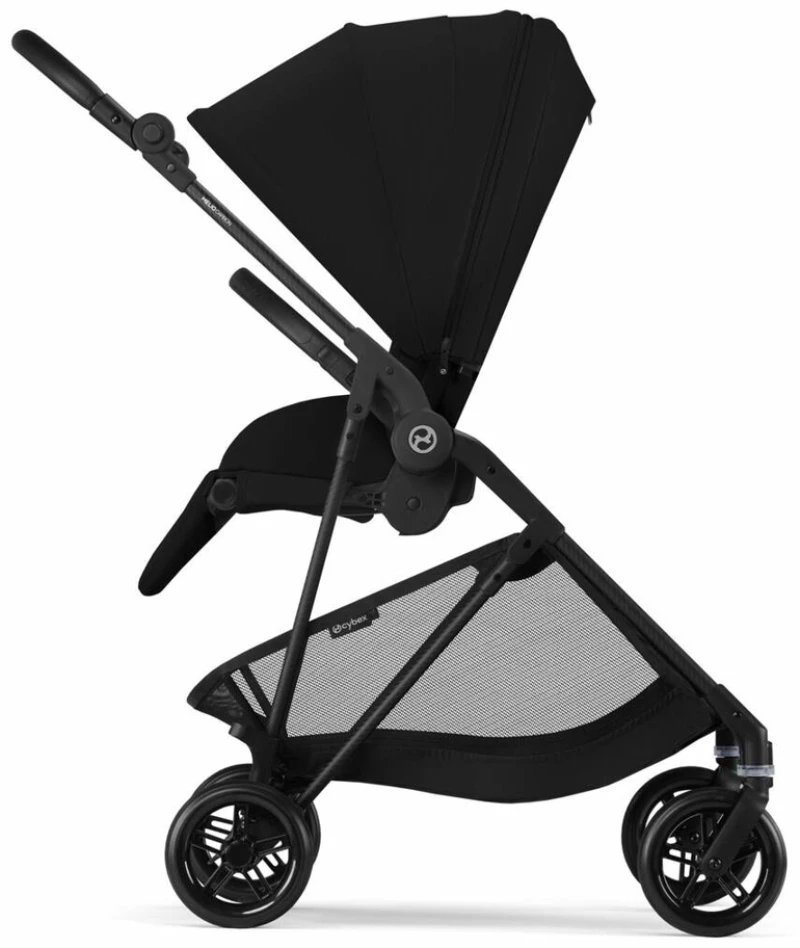 Cybex Καρότσι Melio Carbon, Magic Black