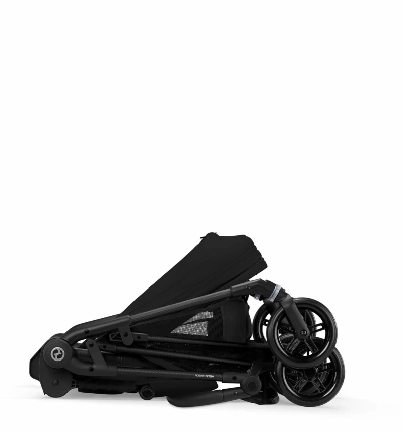Cybex Καρότσι Melio Carbon, Magic Black