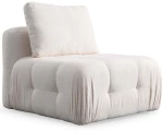 Πολυθρόνα Amaris 560ARE4147 90x100x65cm White