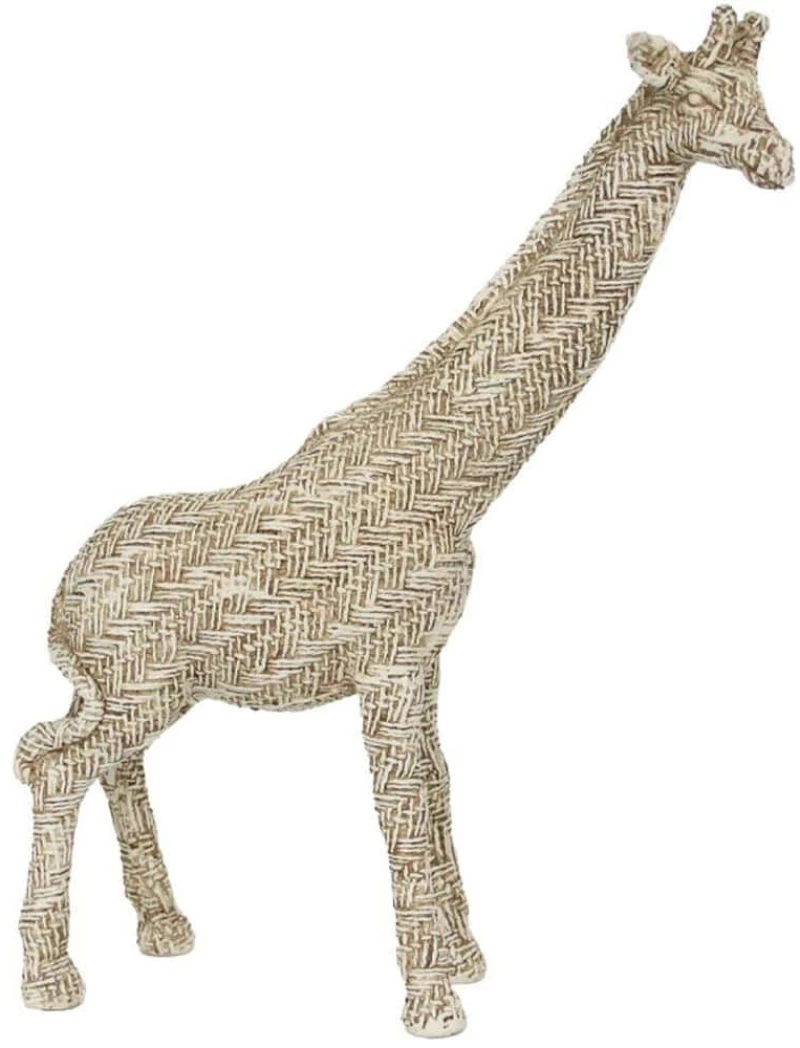 Διακοσμητική Καμηλοπάρδαλη Giraffa 034165 22x8x31cm Beige Πολυρεσίνη