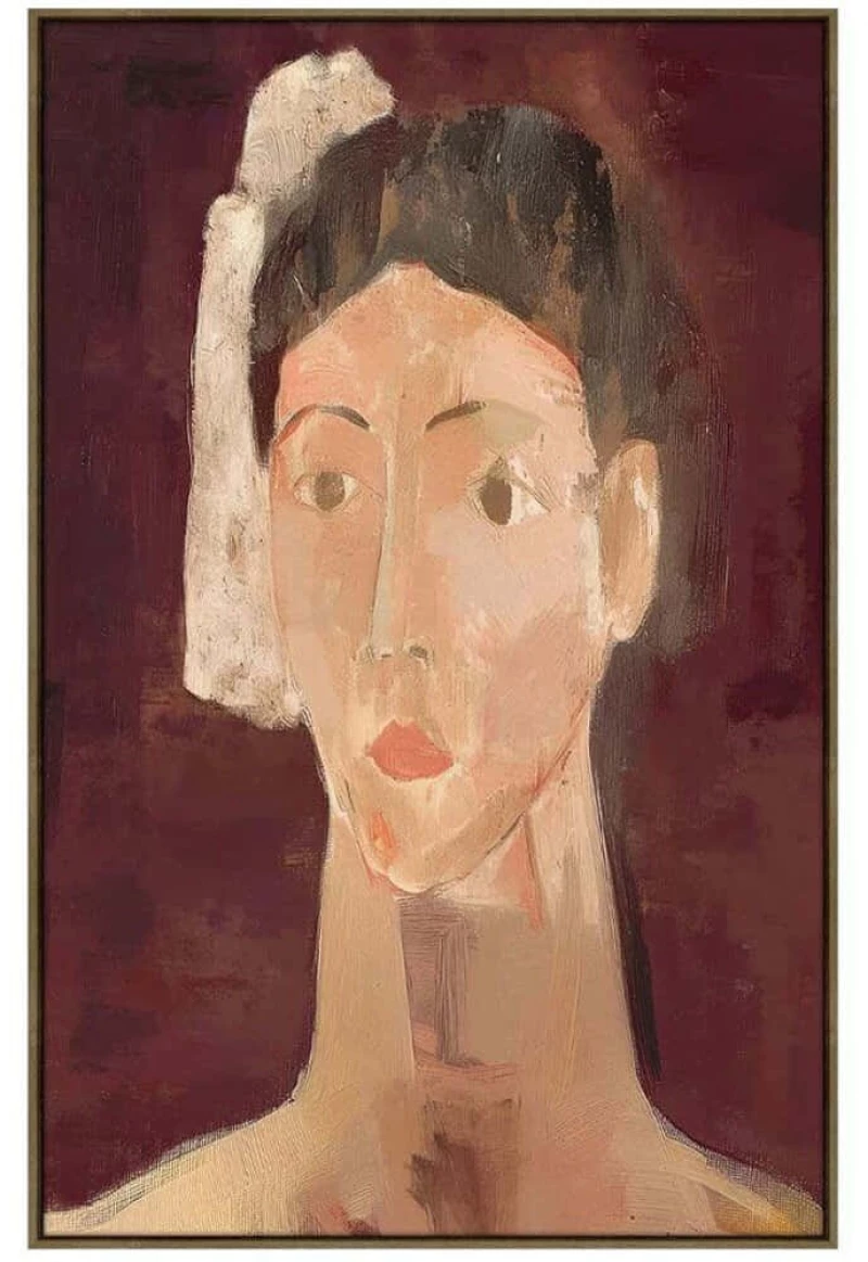 Κάδρο Eternal Gaze 033084 80x4x120cm Multi Κάθετοι PP,Καμβάς