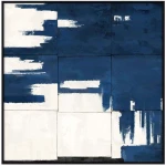 Κάδρο Geometry Of Time 033063 80x4x80cm Multi Τετράγωνοι Πλαστικό,Καμβάς