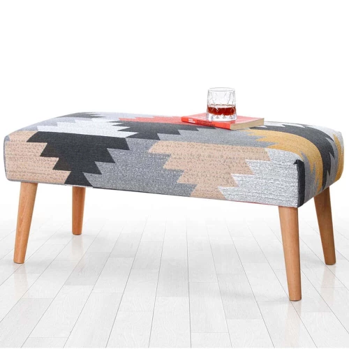 Σκαμπό Beshir 209FLF1436 91x46x42cm Multi