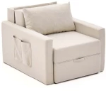 Πολυθρόνα - Κρεβάτι Saros 825BLC4732 86x110x72cm Cream