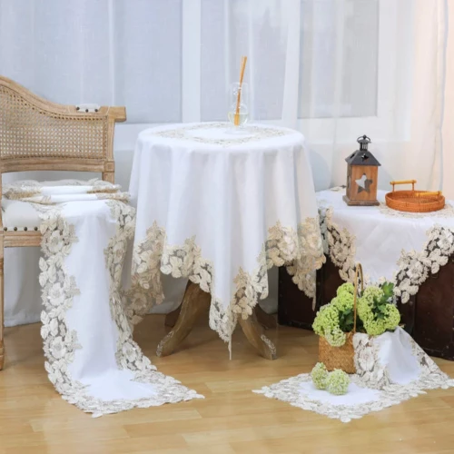 Σετ 3τμχ Ecru Liolios Home 2468 PLS-TB0306